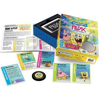 Looney Labs SpongeBob Fluxx Card Game - Bikini Bottom Adventure med sjove gameplay