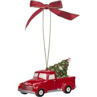 Portmeirion Christmas Tree Collection bringer tr?ets ornament hjem | H?ngende ornament | HOIDE HOME DCOR | Tr?dekoration ornament | M?ler 4 tomme