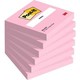 Post-it Notes 76x76 pink, 3M 7100259211, 6 pakker