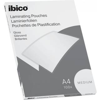 Lamineringslomme Ibico Basics Medium A4 100stk, 627309