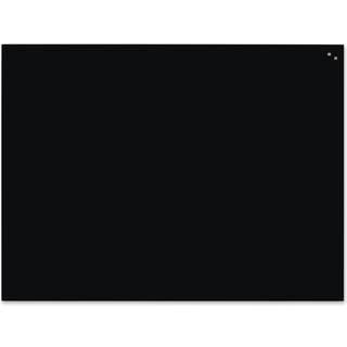 Naga glastavle magnetisk 120x90cm sort