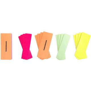 Tweezerman - Neon Hot Nail Block - Blok Til Polering Af Negle - Manicure Nail Buffer Neon - For Women