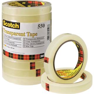 3M Tape Scotch 550 15mmx66m klar