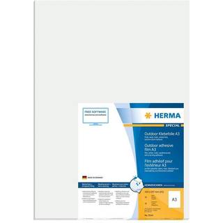 HERMA Weatherproof outdoor film labels A3 297 x 420 mm white