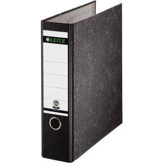 Leitz Mappe 1070 A4 Rygbredde: 80 mm Sort Skymarmor 2 bøjler 10700000