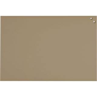 Naga glastavle magnetisk 60x80cm beige