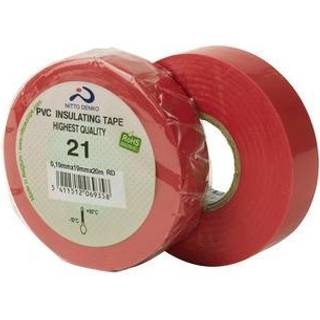 Tape rød 15MMX10M NR.21