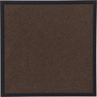 NAGA opslagstavle med sort ramme 60x60 cm, kork