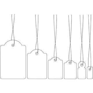 HERMA price tag labels - 1000 pcs. - 32 x 50 mm