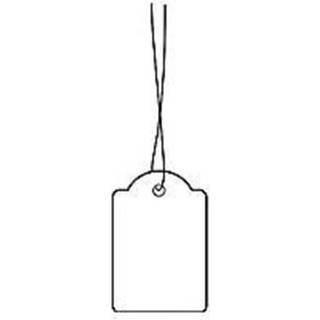 HERMA Strung marking tags - name badge labels - 1000 label(s) - 25 x 38 mm