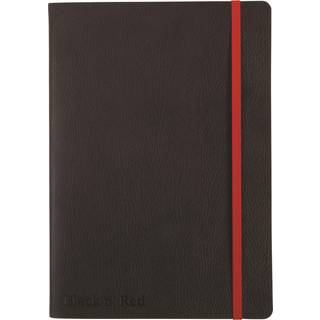 Oxford Black n&#39;Red Soft Notesbog | A5 | Linjeret