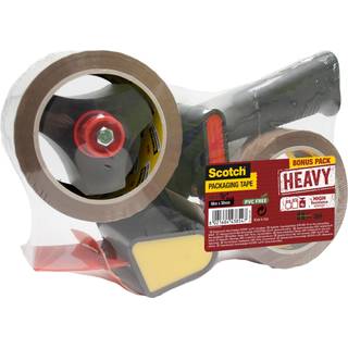 3M Scotch Hånddispenser + 2 ruller Heavy tape