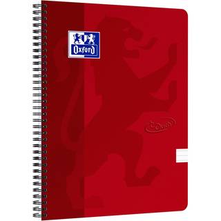 Oxford Touch Notebook A4 ruled 7 mm soft touch cover twin-wire 180 pages