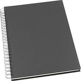 Other Notesbog Grieg Design spiral A4 linjeret sort 7045142660906