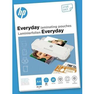 HP Lamineringslomme Klar 80my A4 (25)