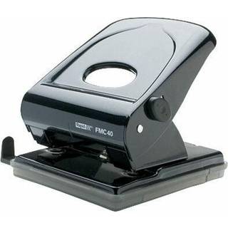 Hulapparat Rapid FMC40 2huls 40ark sort metal, varenr. 21835601