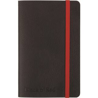Oxford Black n&#39;Red Soft Notesbog | A6 | Linjeret