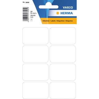 Herma etiket manuel 26x40 hvid (56)