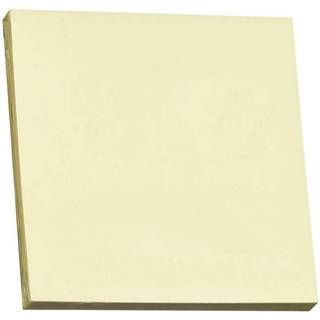 Office Z-notes selvklæbende 76x76mm gul
