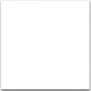 Lintex Mood Wall glastavle 100x100cm Pure, hvid