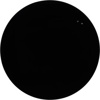 Cirkel 80 cm. Sort Magnetisk glastavle