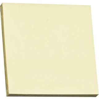 12 x Gul "post-it" 75 x 75 mm