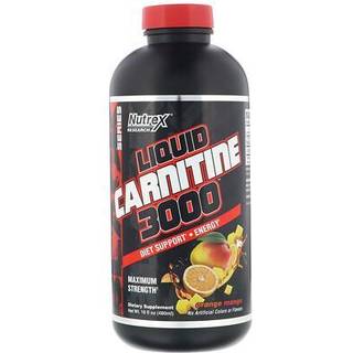 Nutrex Research Liquid L-Carnitine 3000, 480 ml (Orange Mango)