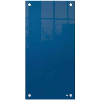 Whiteboard Panel Home glas 30x60cm blå, Nobo 1915607
