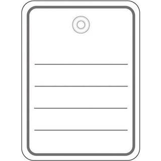 HERMA price tag labels - 1000 label(s) - 48 x 65 mm