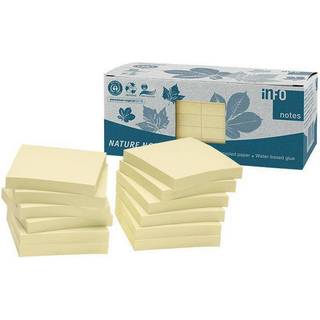iNFO Nature Notes | 75x75 mm | Gul