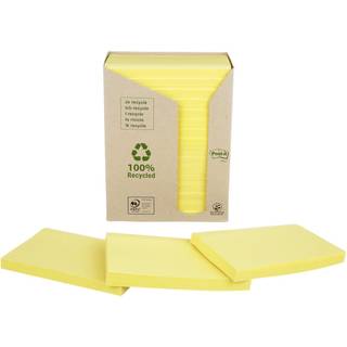 Post-it 655 blok 76x127mm gul