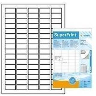 HERMA Labels white  35,6x16,9 mm 25 sheet 2000 pcs remov.   10003