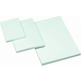 Bantex notesblokke A5 toplimet ulinieret med 100 ark hvid