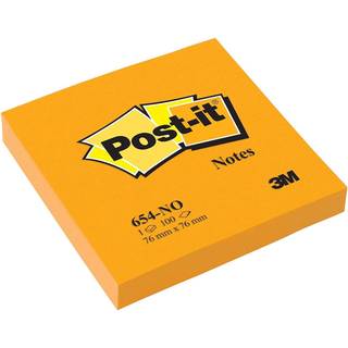 Post-it Notes 76x76 orange, 3M 7100172735, 6stk