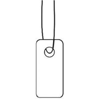 HERMA Strung marking tags - name badge labels - 1000 label(s) - 7 x 15 mm