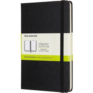 Moleskine Clas. H Notesbog | M | Blan. | Sort