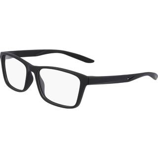 Nike Unisex NIKE 7304 001 Optiske stel Plast Sort-opaque Firkantet