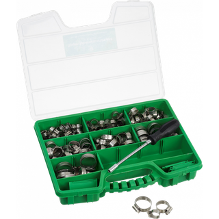 DJ TOOLS spændebåndssortiment galv. 135stk