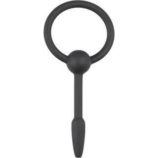 Sinner Gear Small Silicone Penis Plug with Pull Ring 095