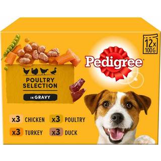 Pedigree Hundemad Fjerkræsmix 12-pak