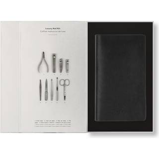 SOCIETY Paris - Luxury Nail Kit - Negle sæt – Black - 18 x 9.5 x 4.2 cm
