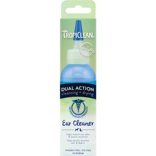 Tropiclean Dual Action Ear Cleaner - 118 ml