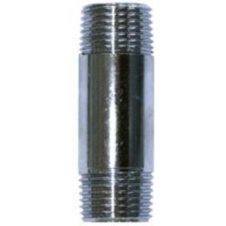 Nippelrør forkromet messing 1/2" - 30 mm