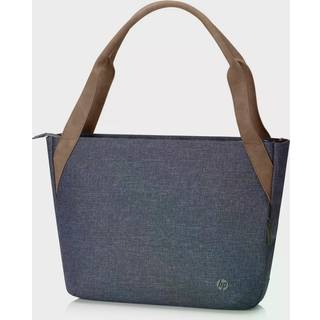 HP Renew Tote 14". Miljøvenlig skuldertaske til din bærbare PC. Op til 14". Blå.