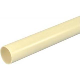 Plastrør 50Mm (2") Gul/Hvid 4 Meter Wavin