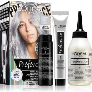 L’Oréal Paris Préférence Vivids Hårfarve Skygge 10.112 silver grey 1 stk. - 1 stk.