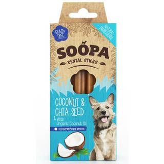 Soopa - Dental Sticks Cocont & Chia Seed 100g