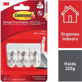 Command Trådkroge | Hvid | S