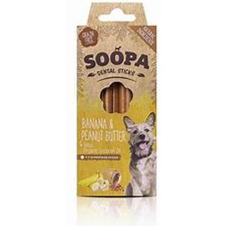 Soopa - Dental Sticks Banana og & Peanut Butter 100g