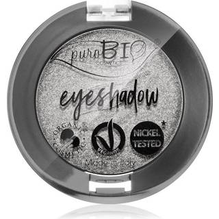 puroBIO Cosmetics Compact Eyeshadows Øjenskygge Skygge 23 Silver 2,5 g - 2,5 g